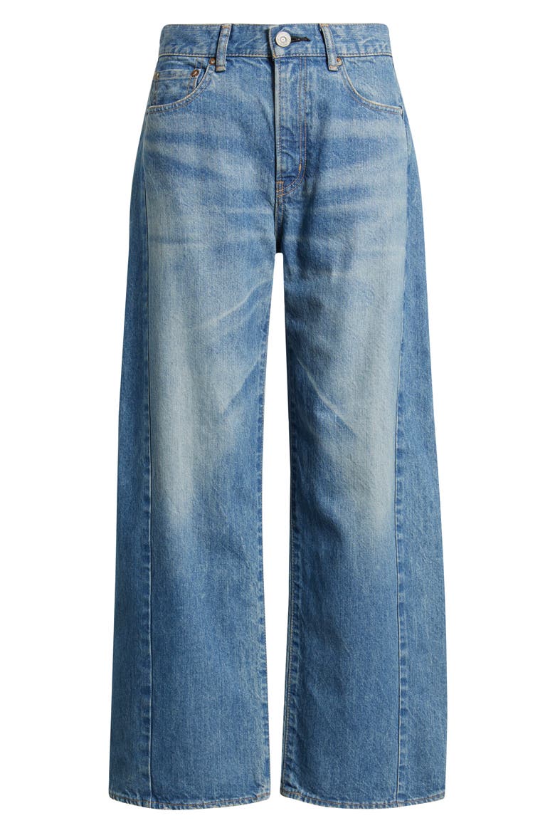 Bayard Wide Leg Jeans, Alternate, color, BLUE