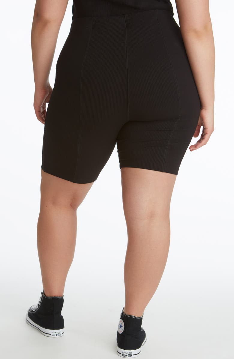 Juicy Couture Micro Rib Bike Shorts, Alternate, color,