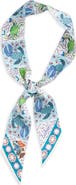 Echo Crabby Silk Ribbon Scarf