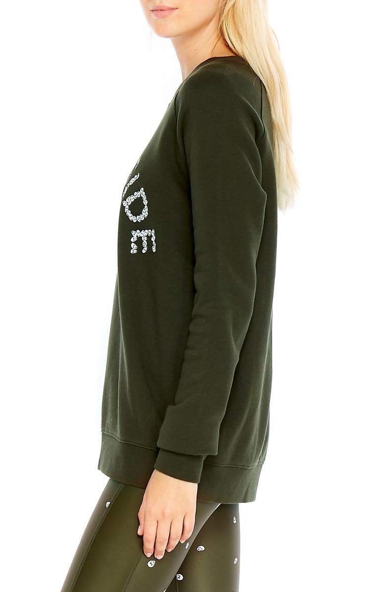 The Upside Skulls Sid Crewneck Sweatshirt, Alternate, color,