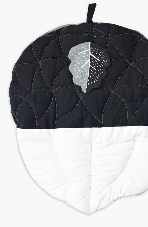 Quilted Playmat - Acorn with Crinkle Toy