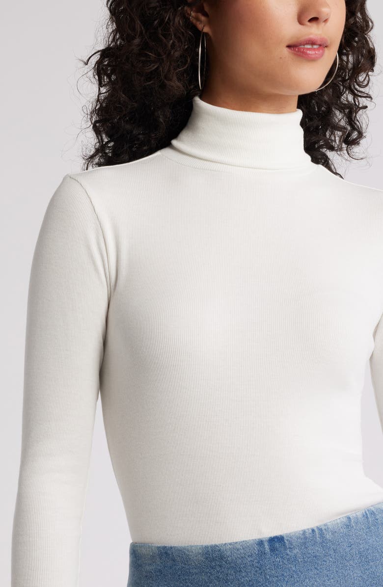 BP. Turtleneck Ribbed Top | Nordstromrack