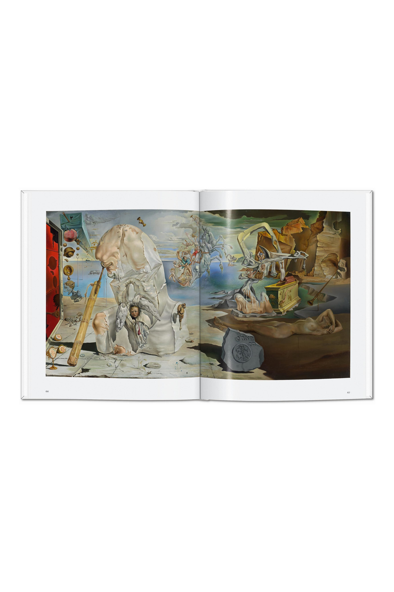 Dalí Book, Alternate, color, White