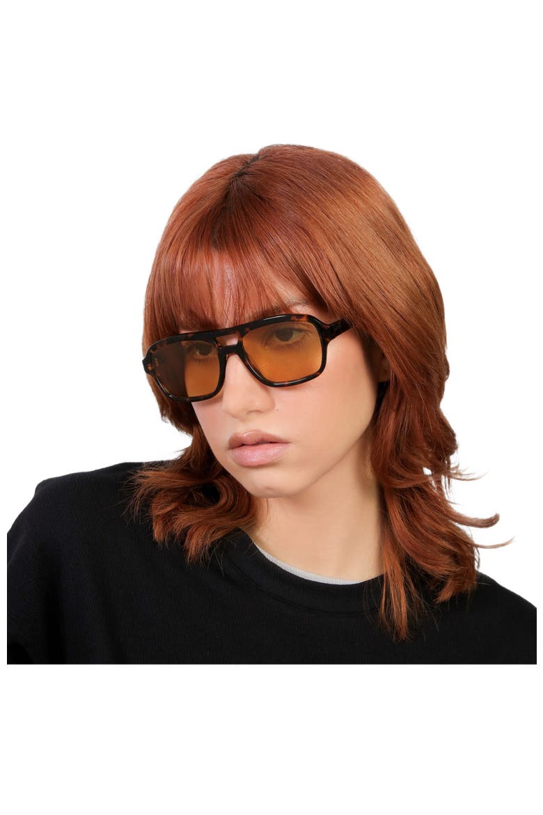 Morningside Sunglasses, Alternate, color, Tortoise / Yellow
