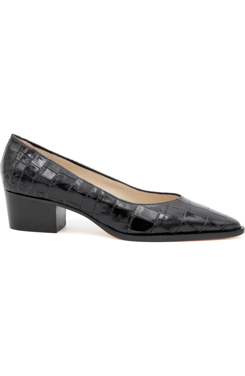 Amalfi by Rangoni Persiana Pointed Toe Pump, Alternate, color, Nero Cocco Bengala