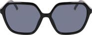 Cole Haan 57mm Modified Rectangular Sunglasses