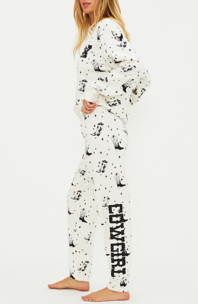 Beach Riot Nash Sweatpants, Alternate, color, Howdy Boots