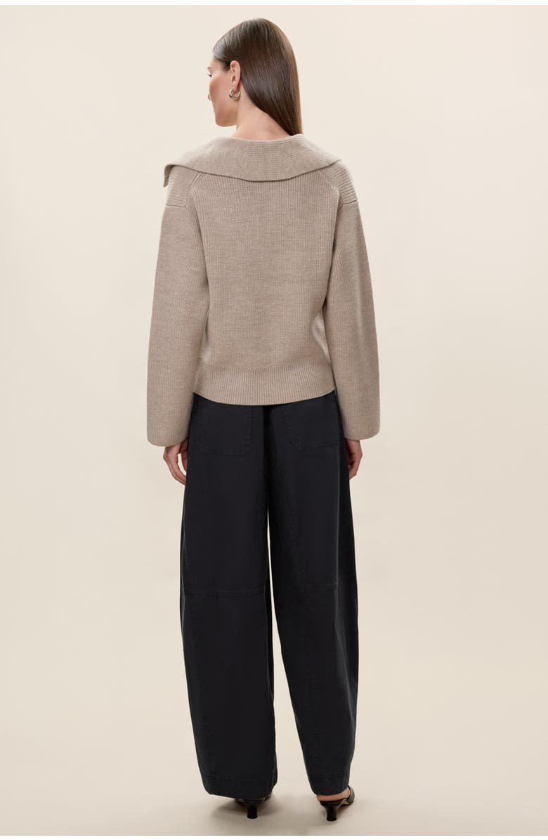 Rebecca Taylor Edith Garment Dyed Jean, Alternate, color, Black