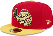 New Era Men's New Era Red Binghamton Rumble Ponies Theme Nights 59FIFTY Fitted Hat