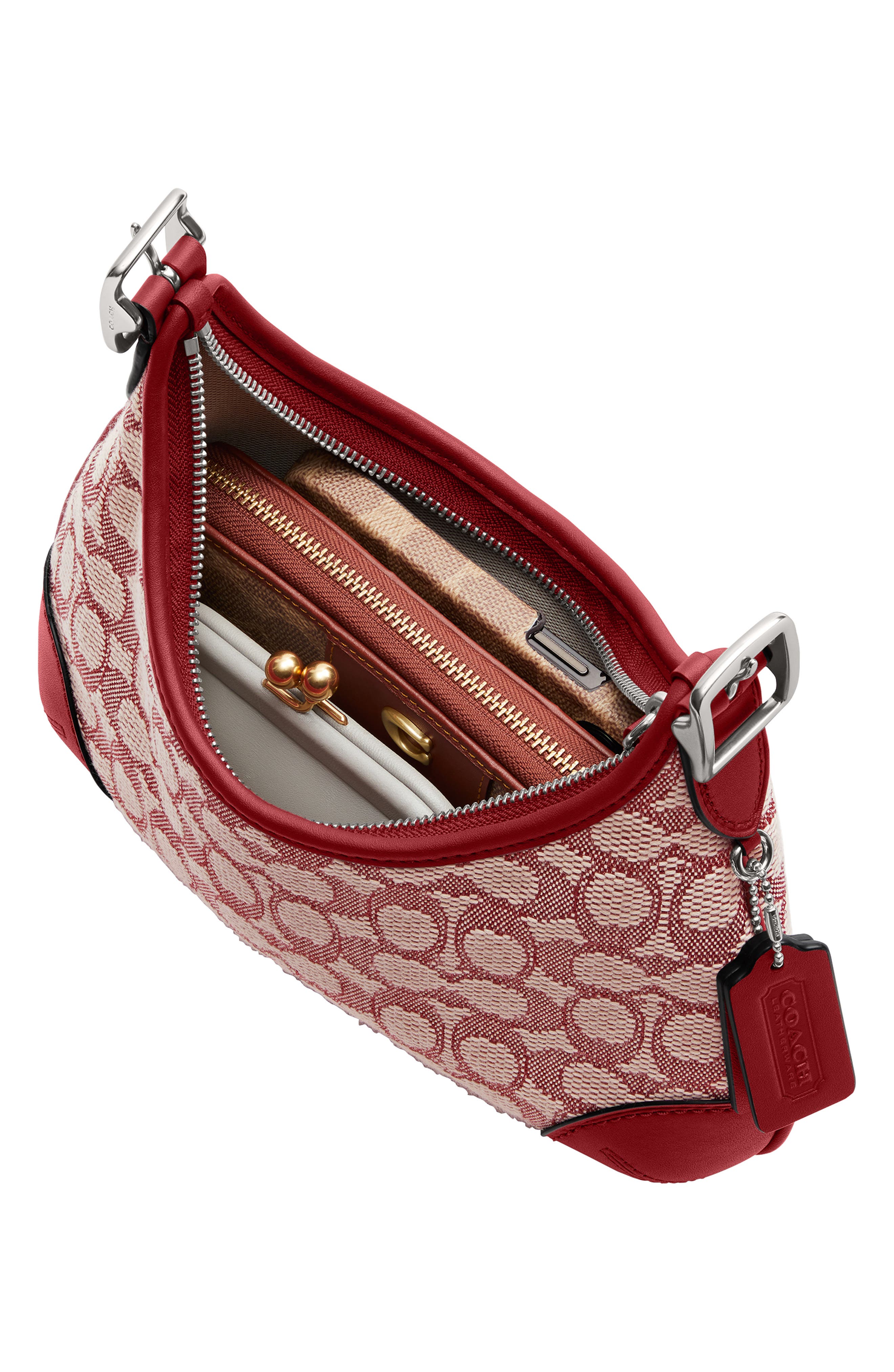 COACH Hamptons Hobo Bag In Signature Textile Jacquard | Nordstrom