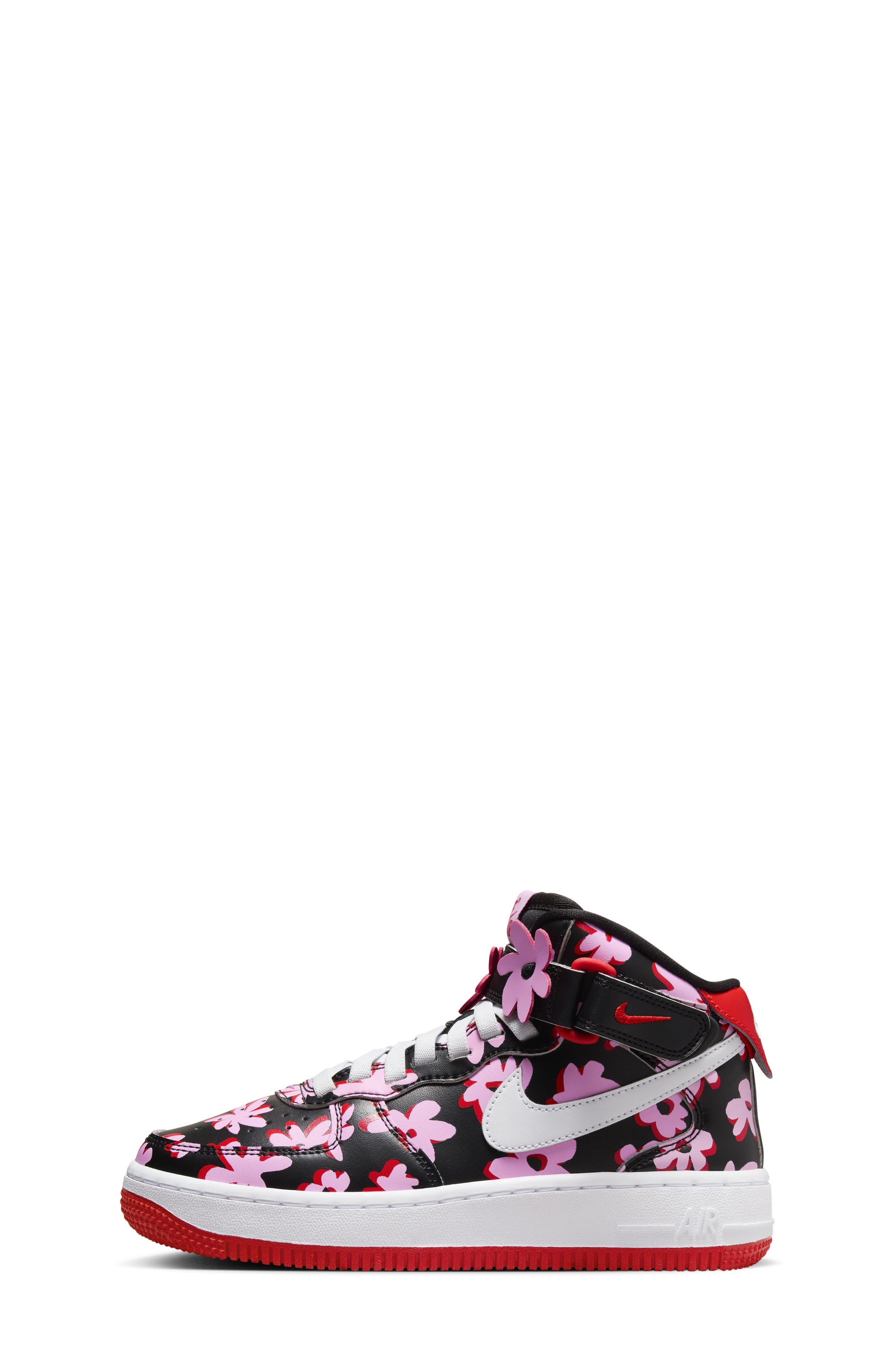 Nike Kids' Air Force 1 Mid EasyOn SE Sneaker, Alternate, color, 