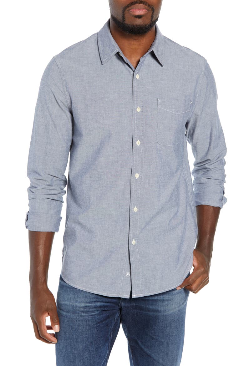 Colton Slim Fit Sport Shirt, Main, color, BLUE VAULT