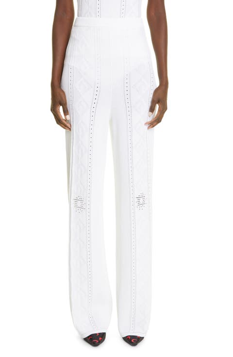 Lunar Pointelle Sweater Pants