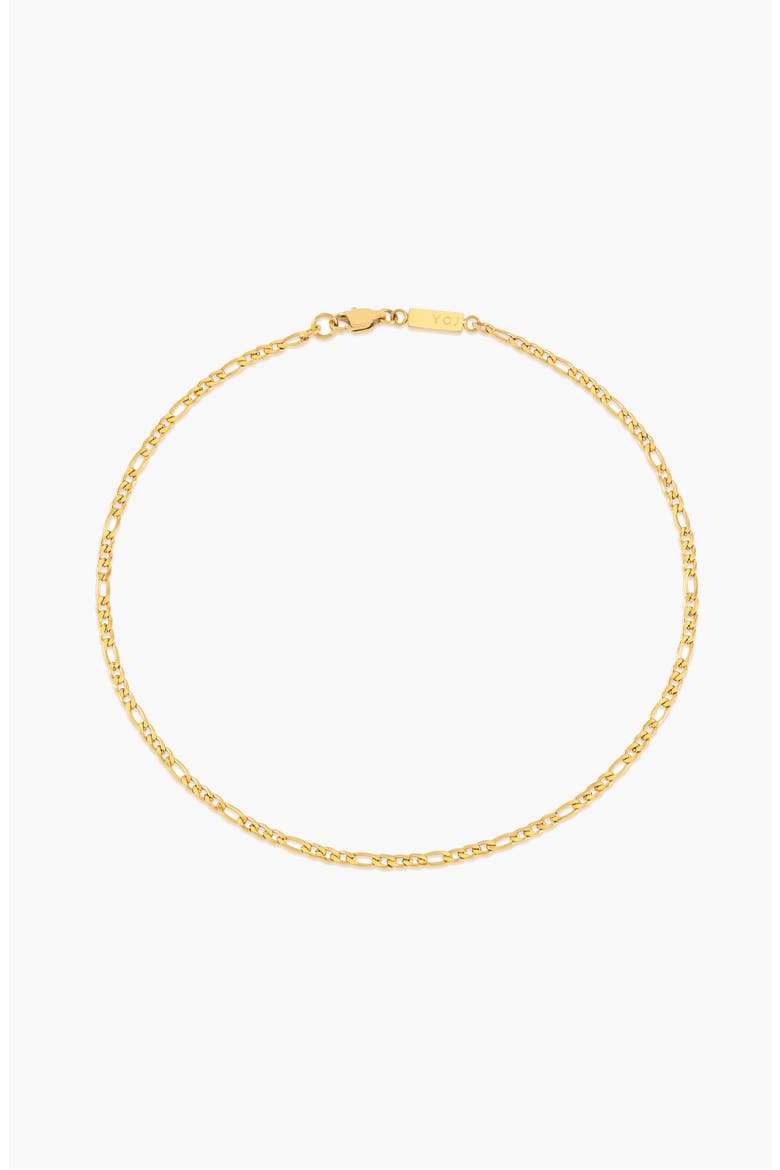 Figaro Choker Necklace In Gold, Main, color, Gold