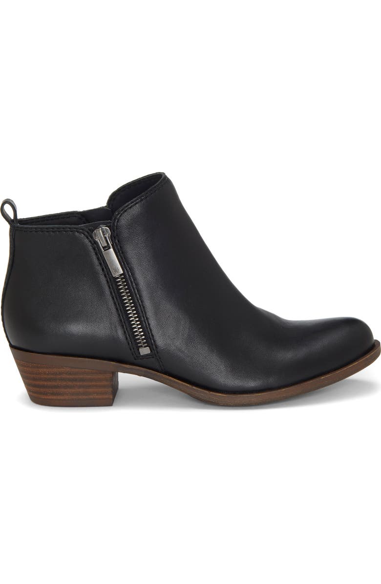 Lucky Brand Basel Bootie, Alternate, color, Black