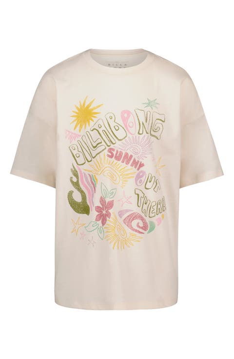 Kids' Suns Out Graphic Oversized T-Shirt