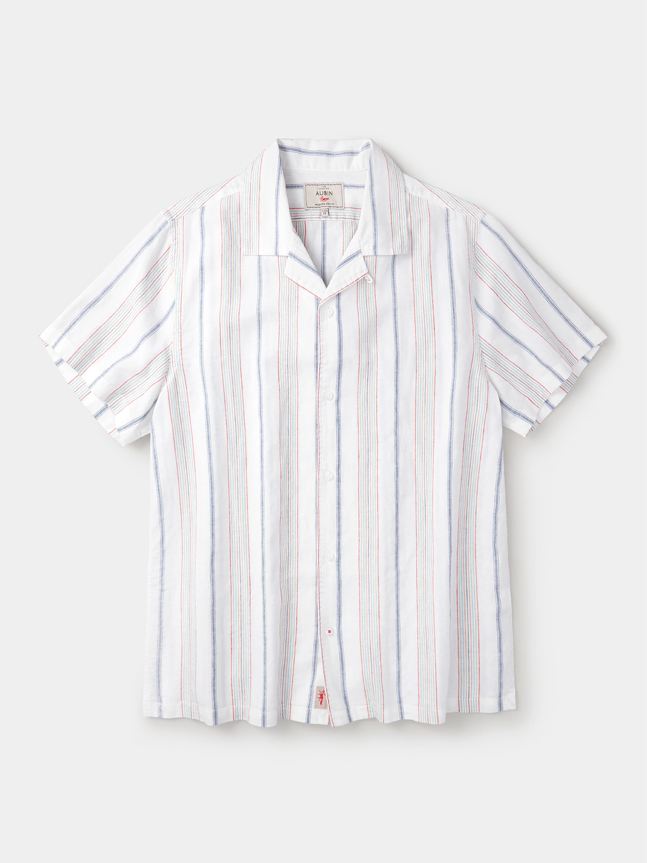 Abbey Cuban Collar Short Sleeved Shirt - image 2