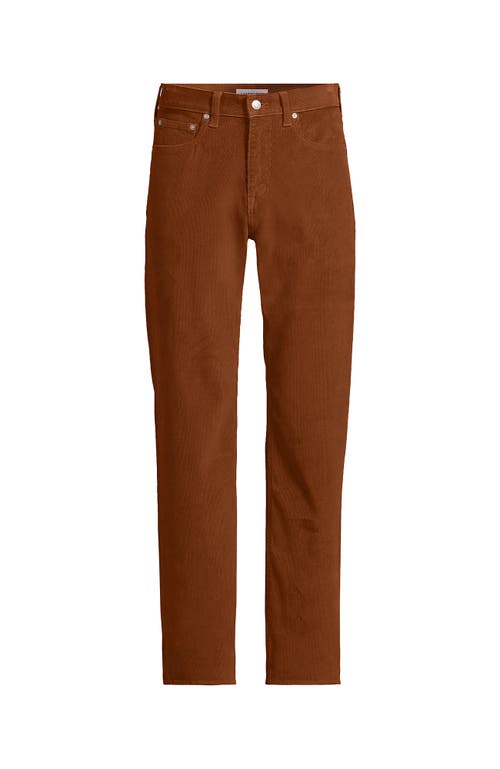 Lands' End Corduroy Comfort Waist Classic Fit 5 Pocket Pant In Brown
