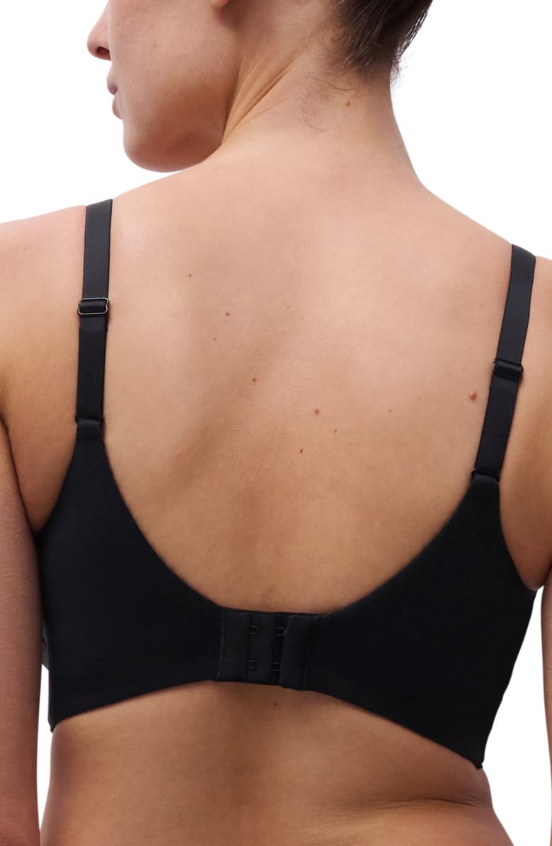 Chantelle Lingerie Easy Support Wireless Bra, Alternate, color, Black