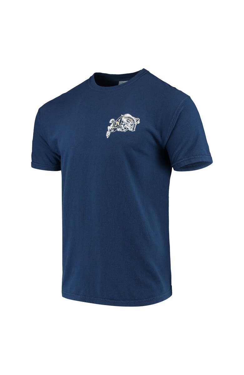 IMAGE ONE Men's Navy Navy Midshipmen Local Comfort Color T-Shirt, Alternate, color,