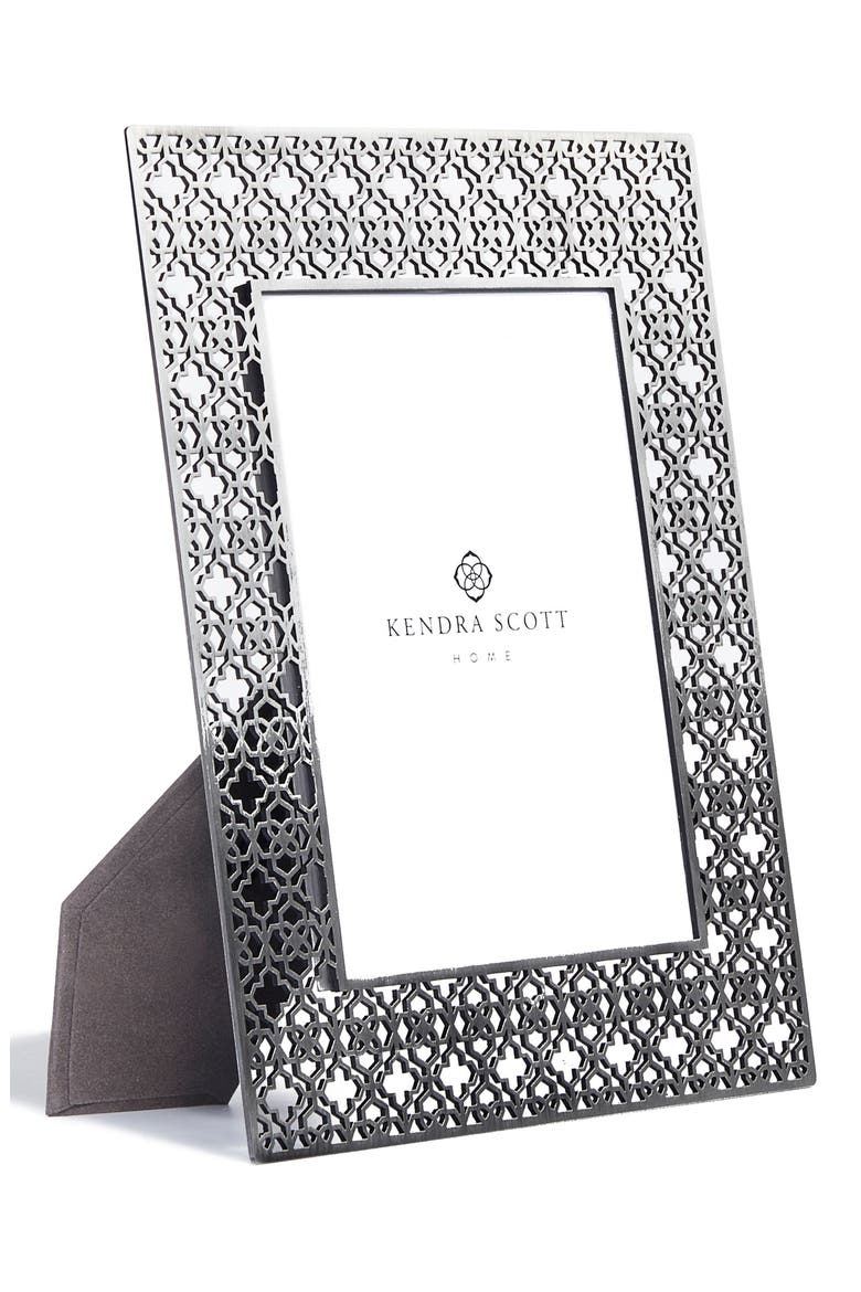 Filigree Picture Frame, Alternate, color, ANTIQUE SILVER