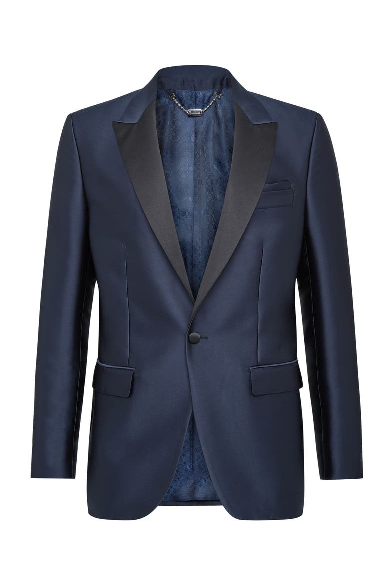 Blazer Crest Men, Main, color, darkblue