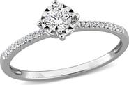 Julianna B. Lab-Grown Diamond Ring in 14k White Gold