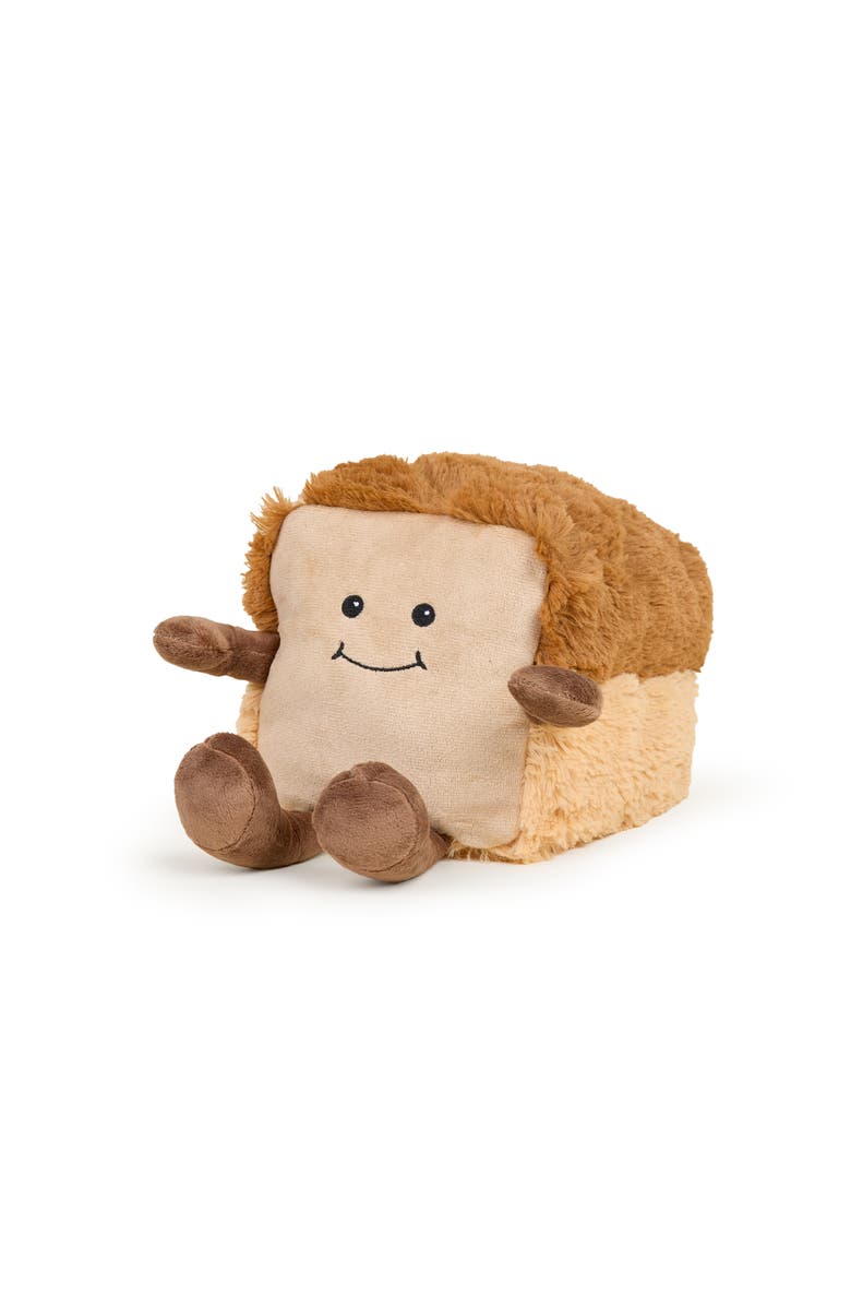 Warmies Bread Plush Toy, Main, color, Light Brown