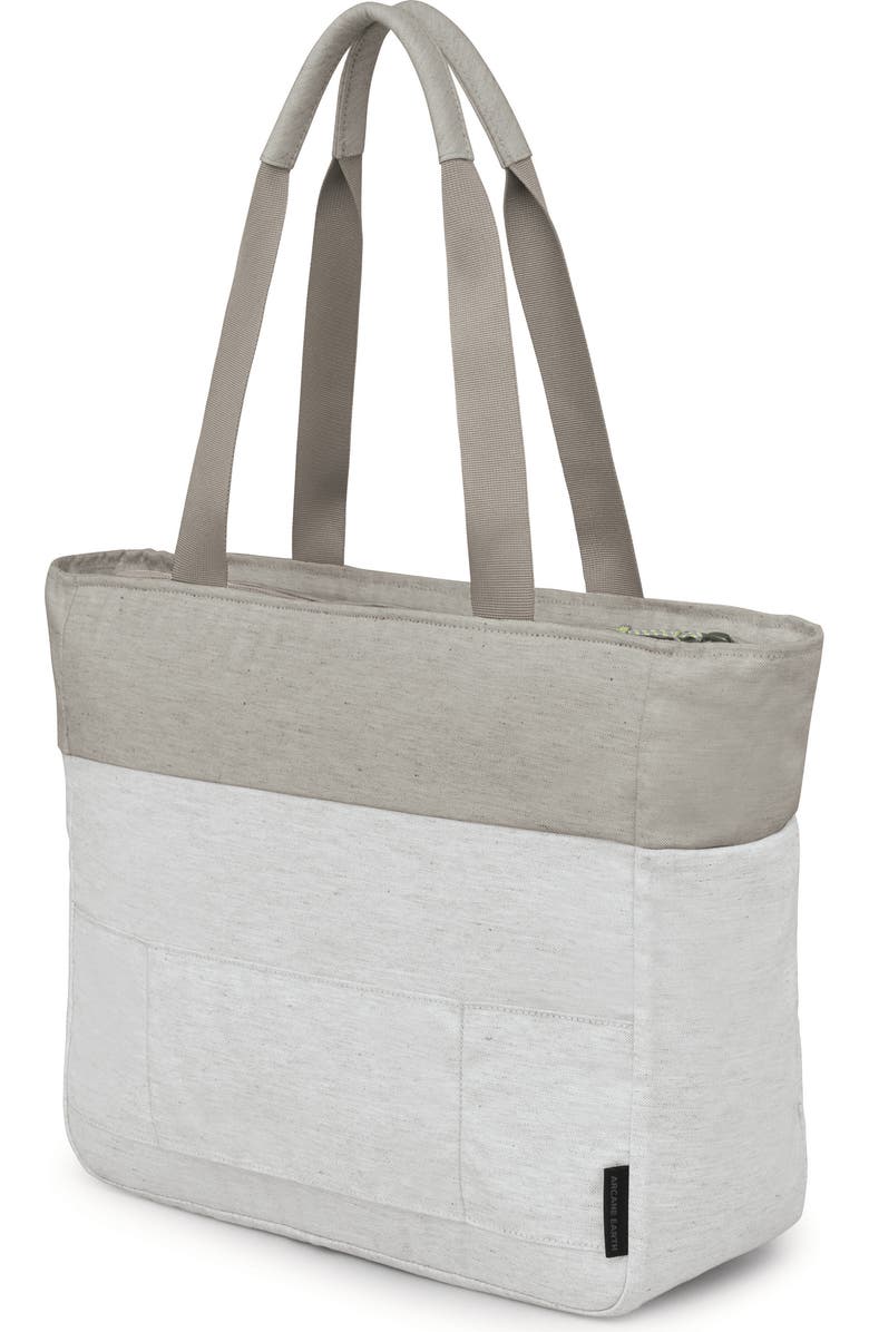 Osprey Arcane Earth Recycled Canvas Tote Bag, Alternate, color, Pediment Grey Block