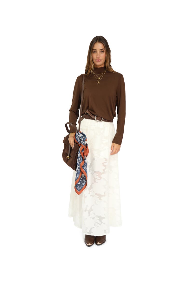 Easy Love Long Sleeve Top, Alternate, color, Dark Brown