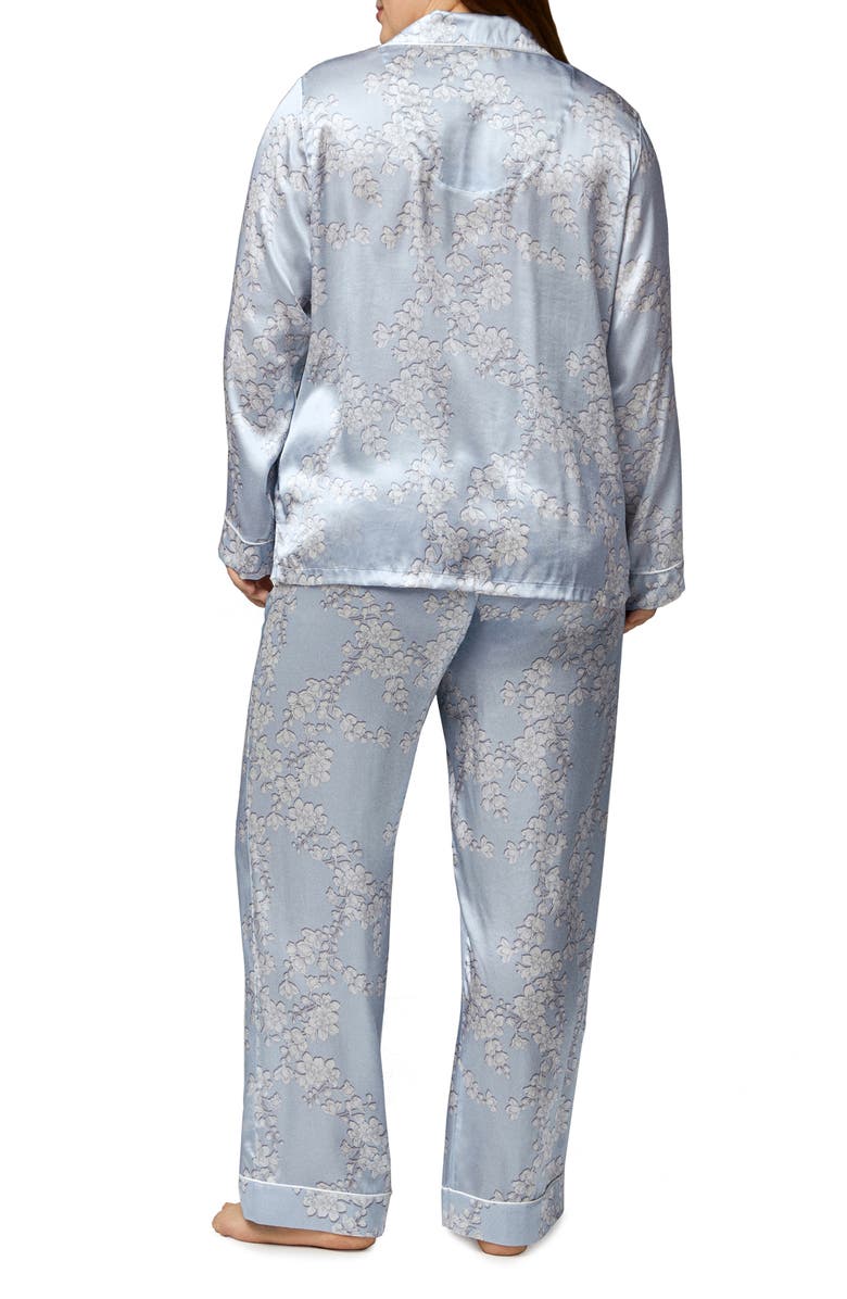 BedHead Pajamas Floral Print Silk Pajamas, Alternate, color, 