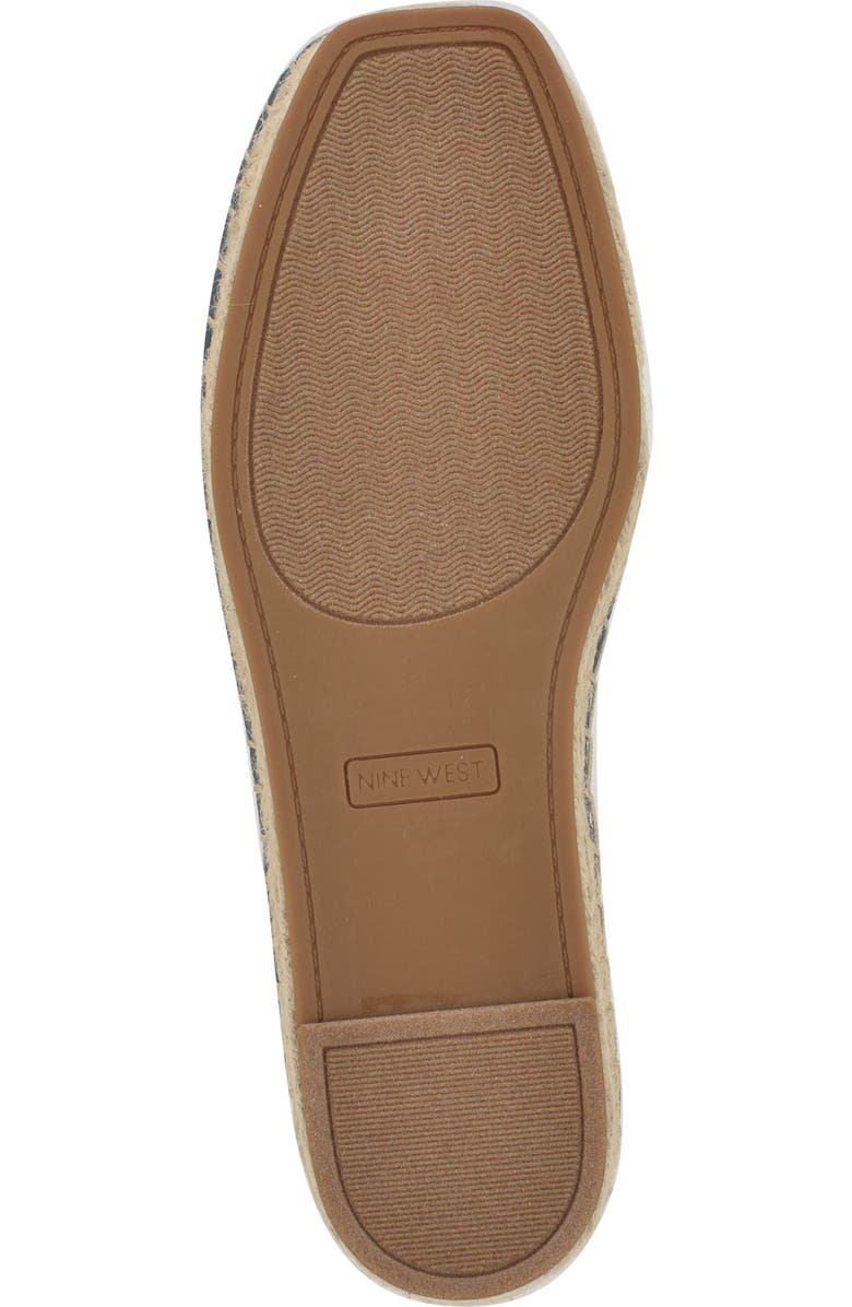 Nine West Rorie Woven Espadrille, Alternate, color, Medium Blue