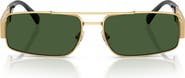 Versace 60mm Rectangular Sunglasses