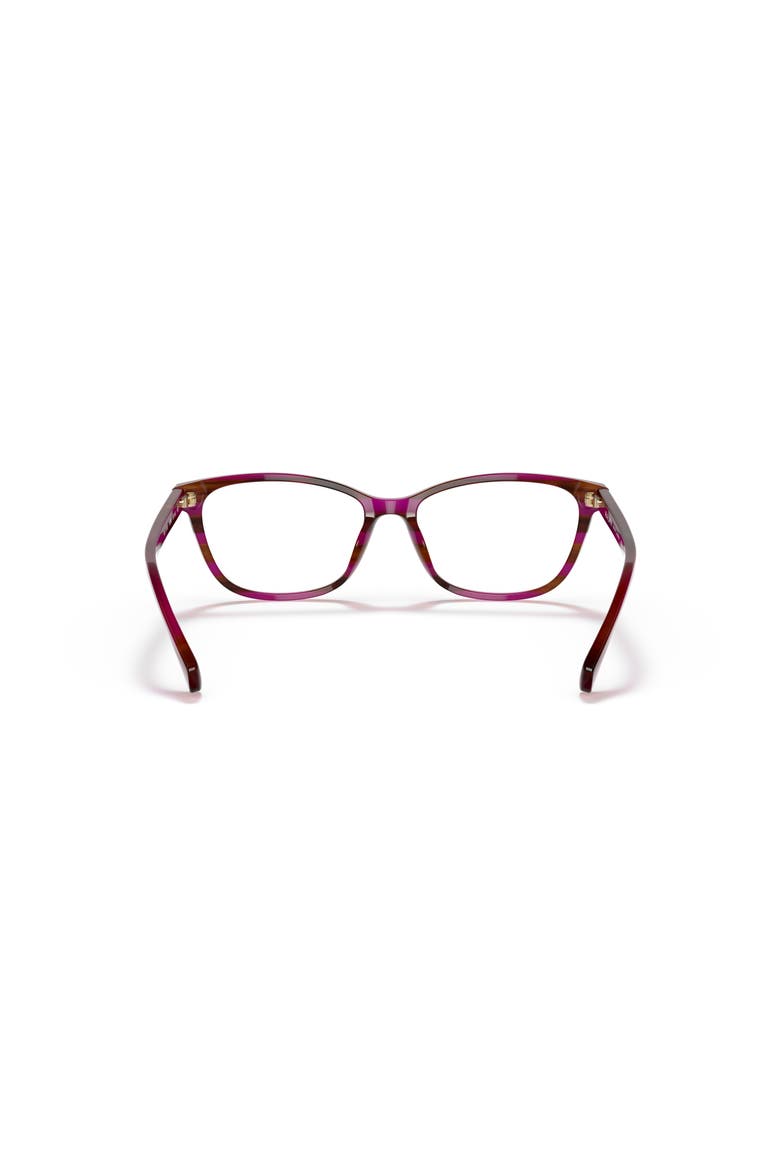 53mm Rectangle optical glasses, Alternate, color, Pink