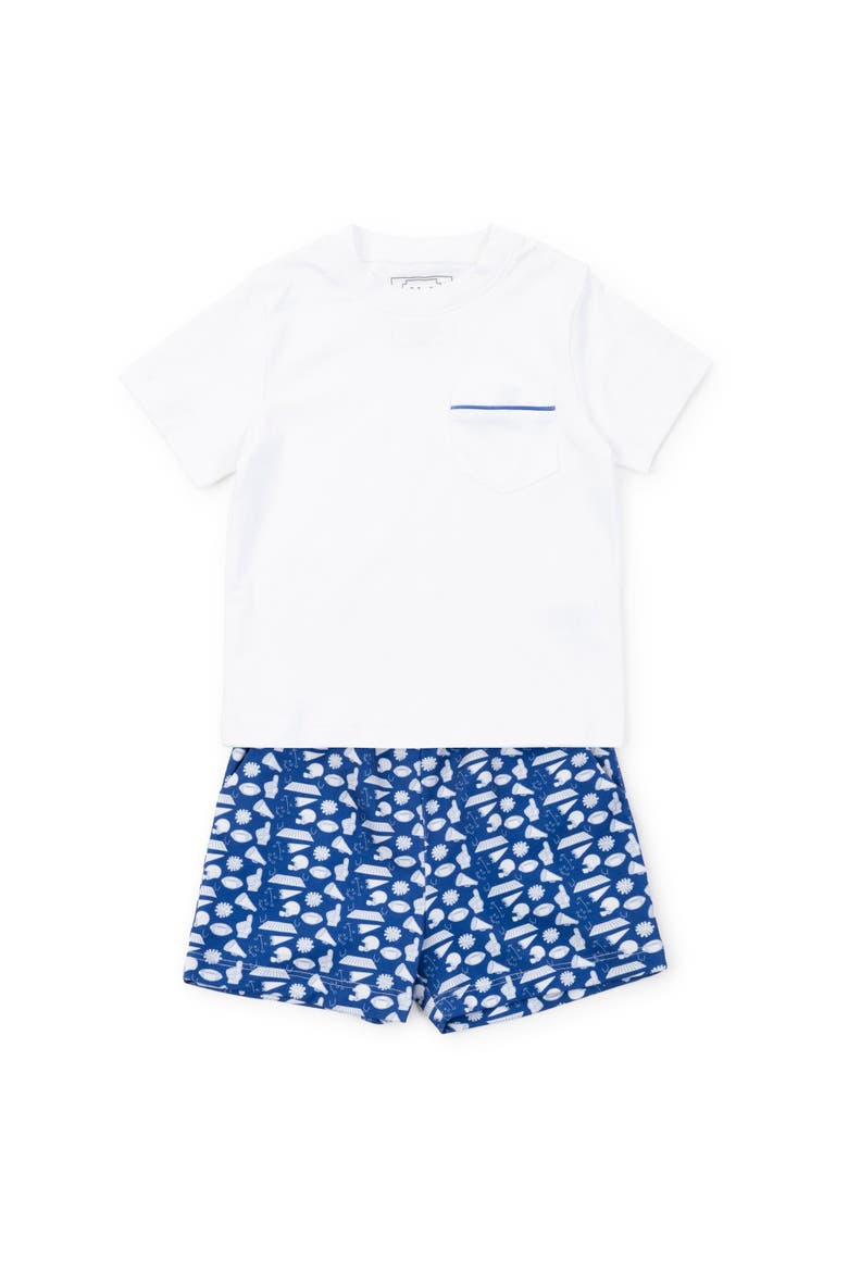 Walker Boys' Short Set, Main, color, Pep Rally Blue
