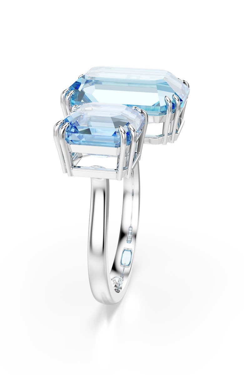 Swarovski Millenia Crystal Ring, Alternate, color, Blue
