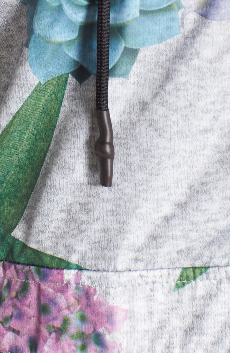 adidas Originals 'Training' Floral Windbreaker Jacket, Alternate, color, 