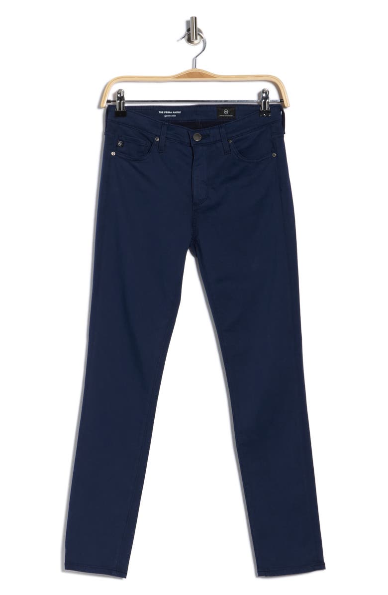 AG Prima Low Rise Ankle Cigarette Pants, Alternate, color, Midnight Berlin