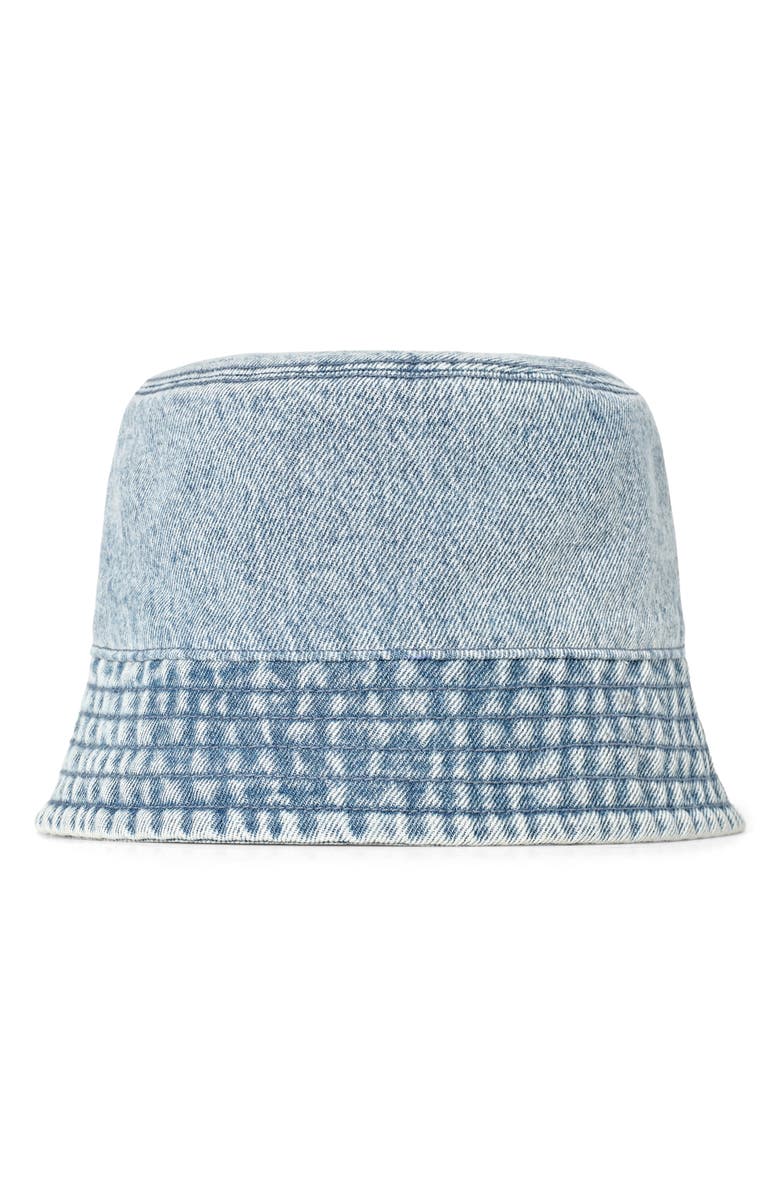 COS Denim Bucket Hat, Main, color, 