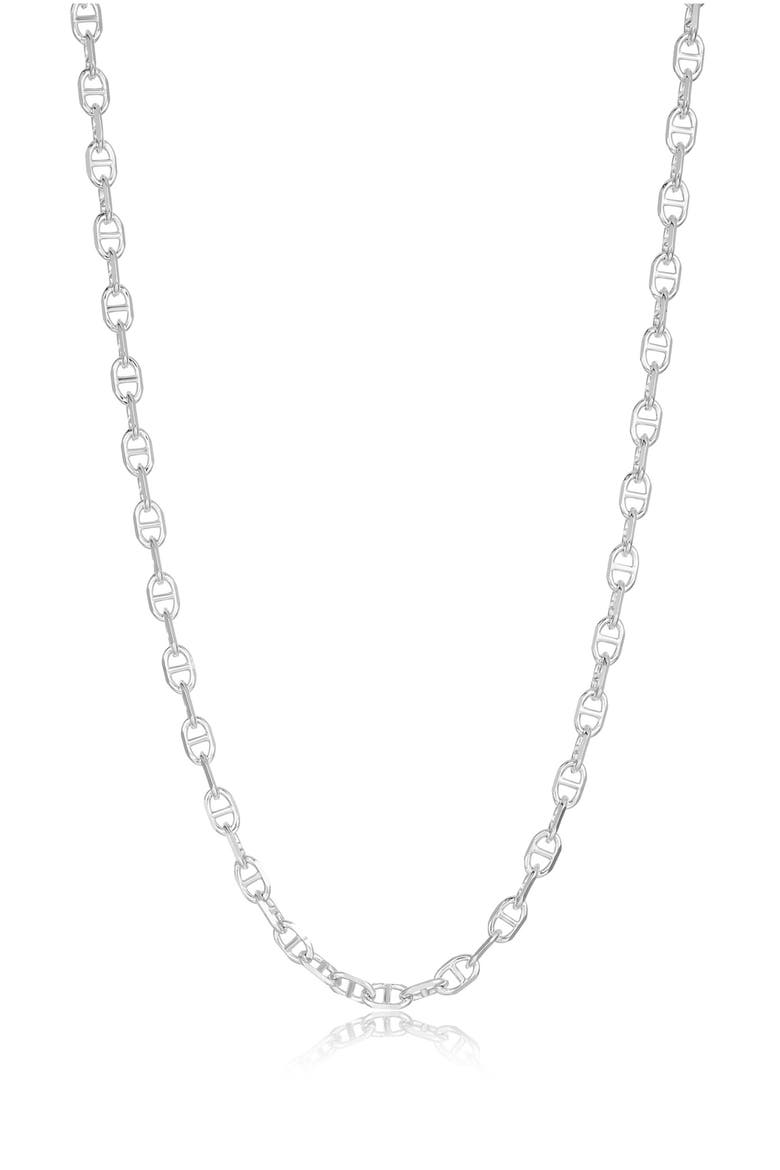 Lucy Medium Chain Necklace, Main, color, SILVER
