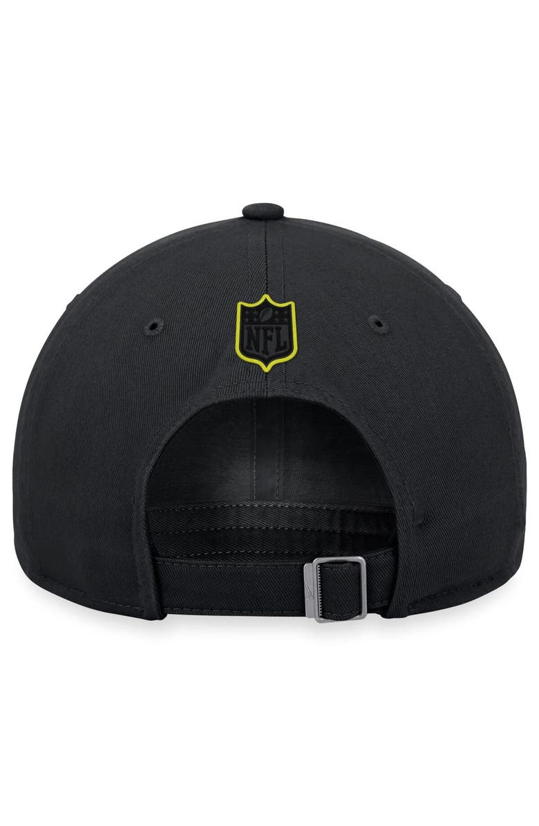 Nike Men's Nike  Anthracite Pittsburgh Steelers Heritage86 Volt Adjustable Hat, Alternate, color, 