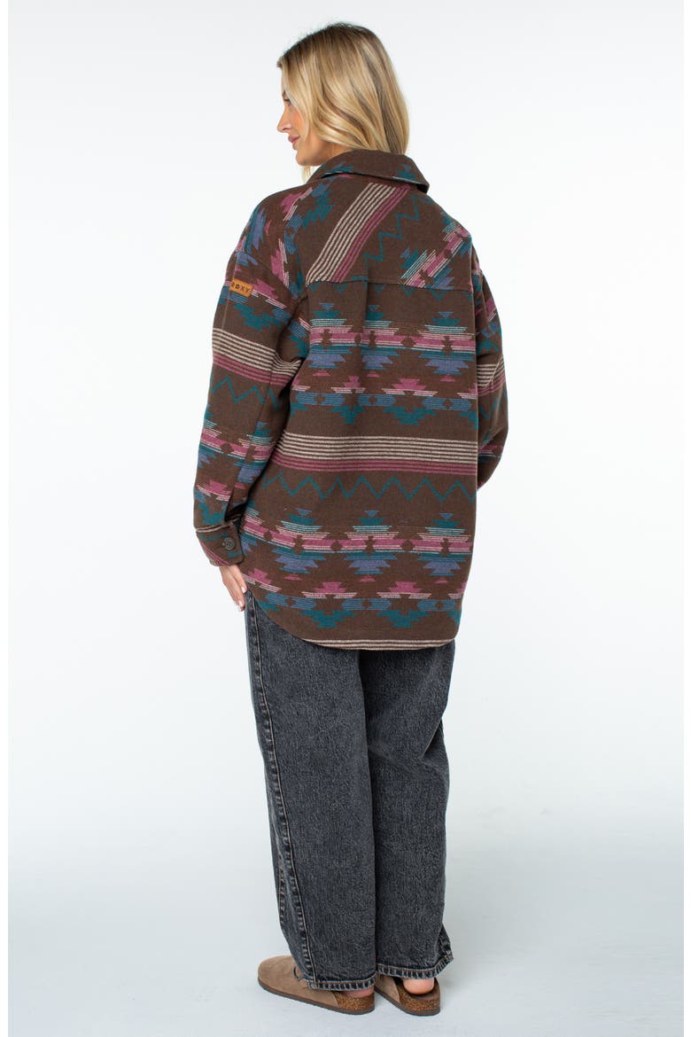 Overlander Quilted Shirt Jacket, Alternate, color, CHESTNUT
