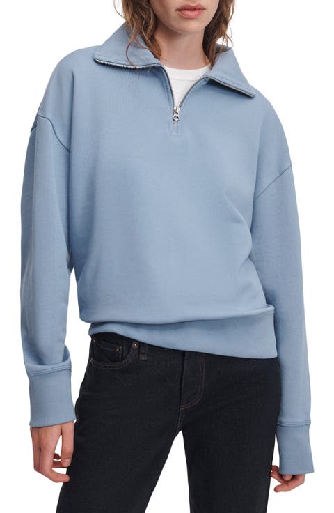 The Everyday Terry Half Zip Pullover