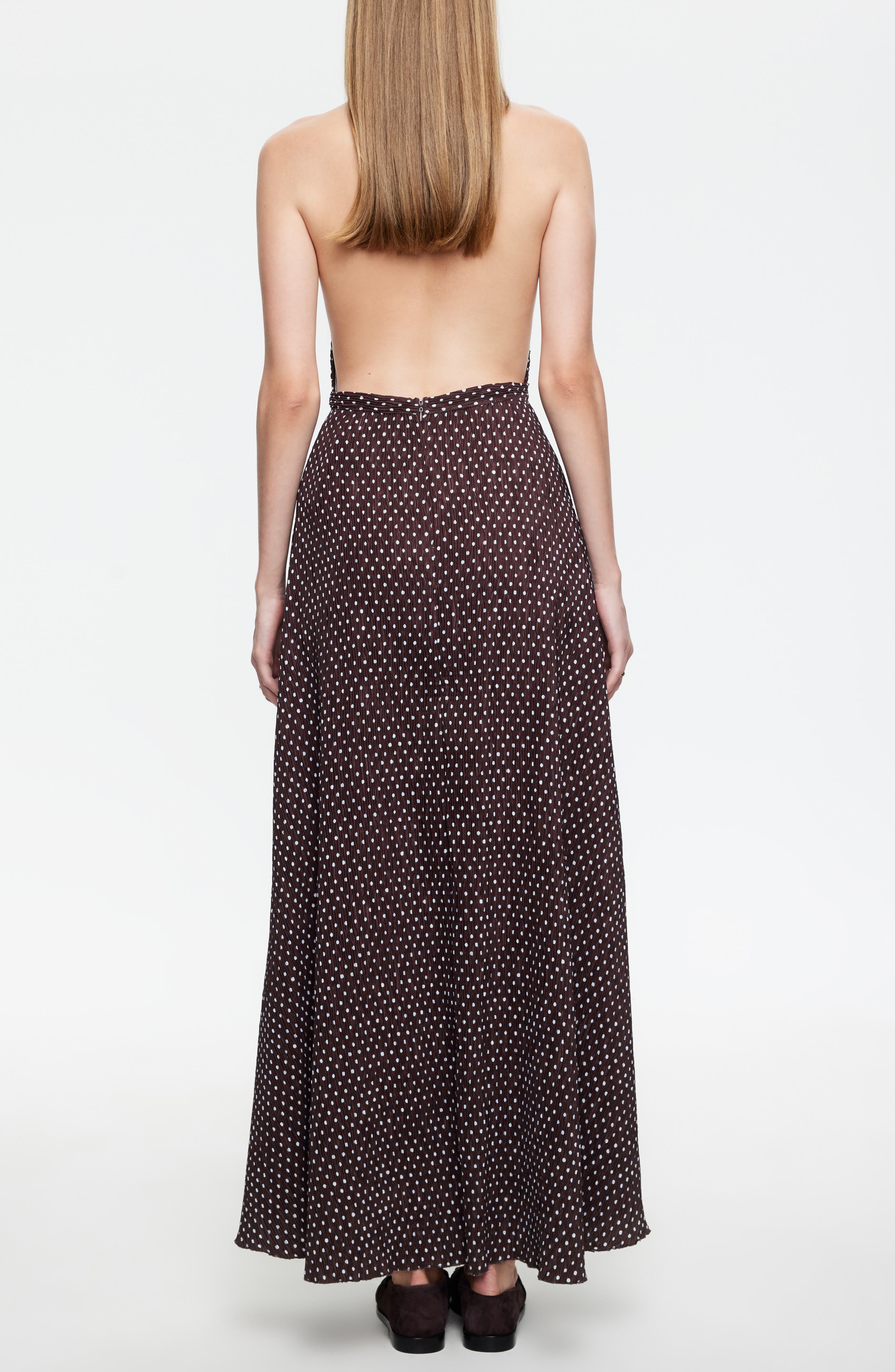 District Maxi Halter Dress - image 2
