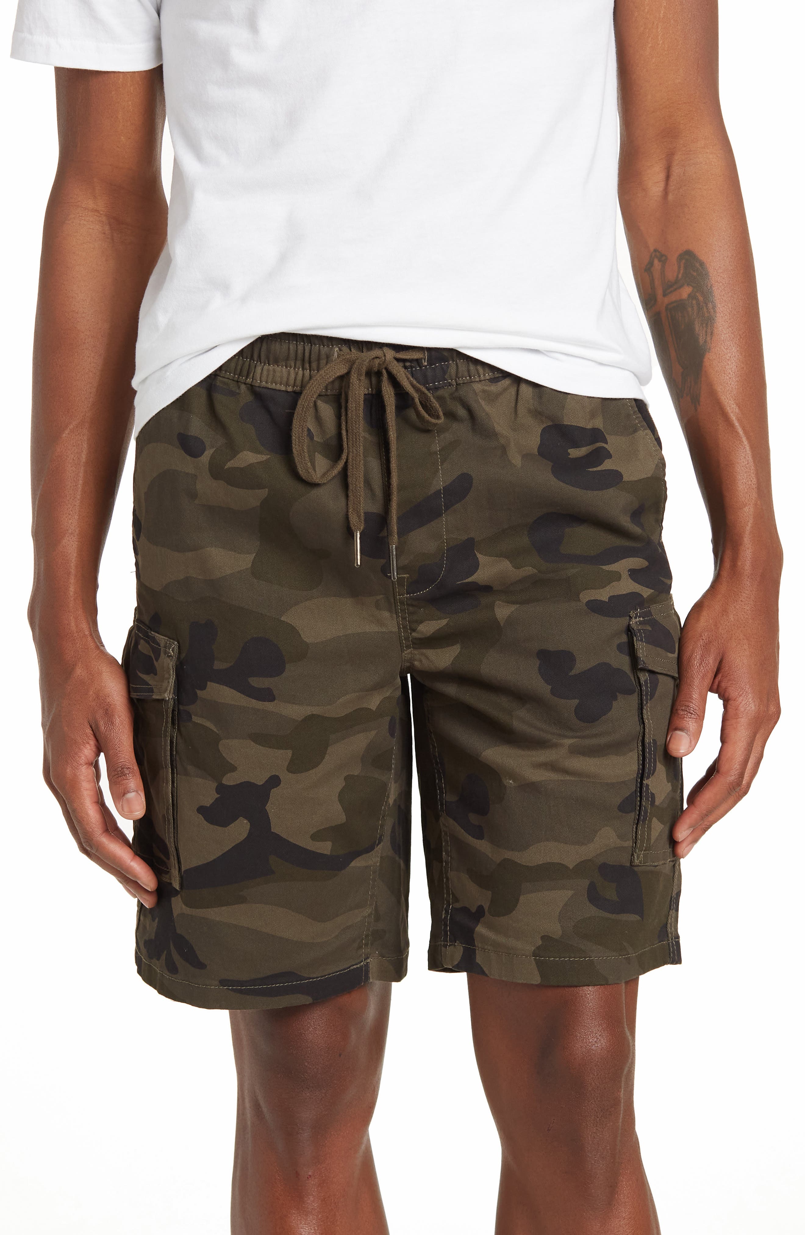 RDI Camo Pull-On Jogger Shorts (Men) | Nordstromrack