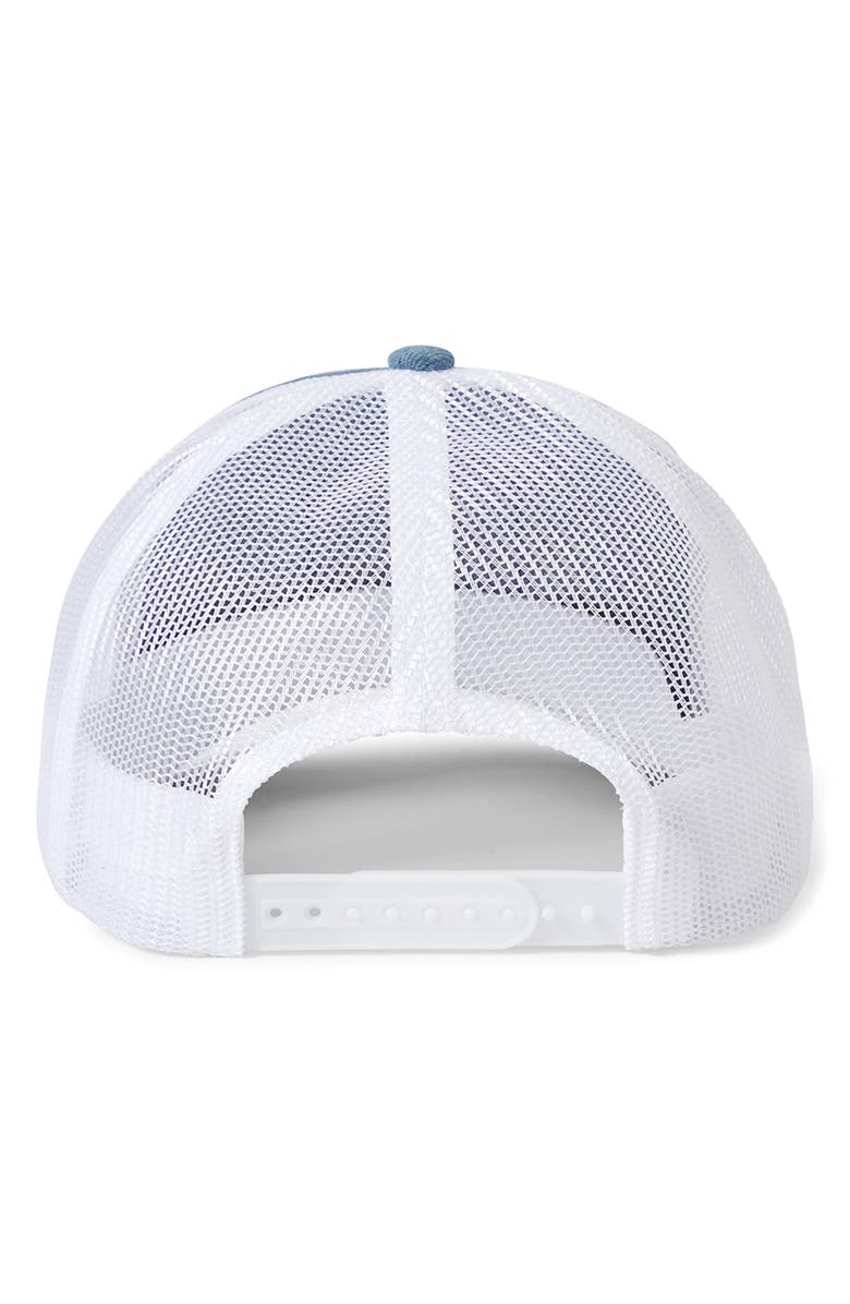 Brixton Phillips Netplus Trucker Hat, Alternate, color, Denim/ White