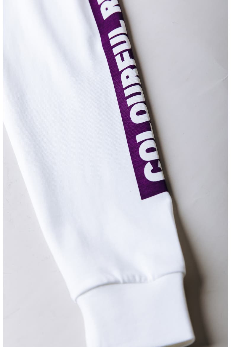 Rebel Baseball Longsleeve Tee, Alternate, color, White