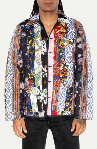 Raga Man Quilted Patchwork Jacket