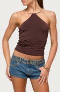 EDIKTED Libie Ring Halter Top