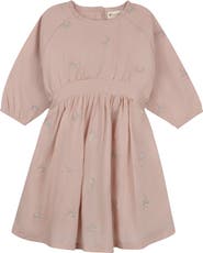 Ely's & Co. Looms Holland Collection - Girls Embroidered Floral Dress